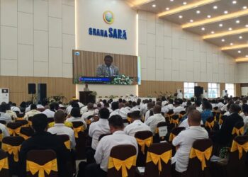 Ketua Sinode GKI Di Tanah Papua, Pdt. Andrikus Mofu, M.Th, Resmi Membuka Rapat Pleno Di Perluas 2022