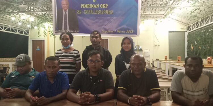 Silaturahmi Bersama Pimpinan OKP, Putra Asli Port Numbay, Matias Merahabia, S.Sos, M.KP, Siap Tampil Nakodai KNPI Kota Jayapura