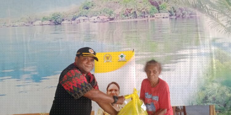 Gratis 200 Paket Sembako dibagi ke Masyarakat Terdampak Bencana