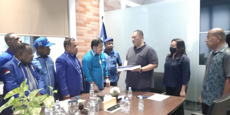 Resmi, Dokumen Pernyataan Dukungan Kepada RHP, Didaftarkan ke DPP Partai Demokrat Pusat