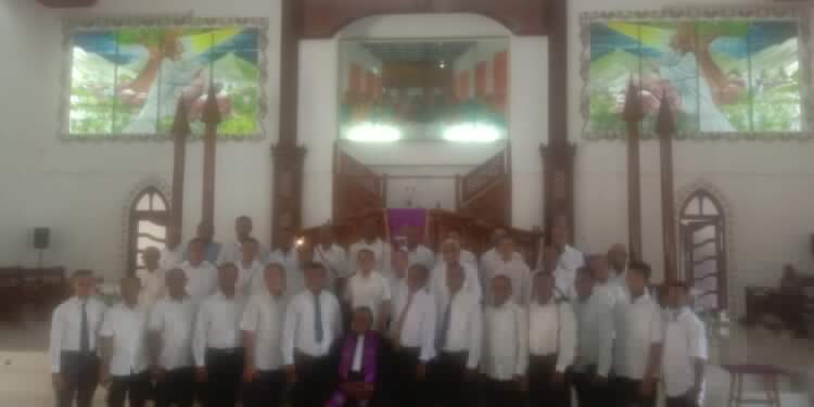 Pendeta Andris Djoe, Melantik Badan Pengurus Tingkat Jemaat GKI Maranatha Ardipura I-III