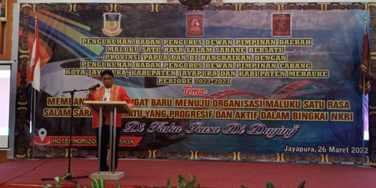 Resmi Dilantik, Maluku Satu Rasa Salam Sarane Bersatu (M1R-SSB) Provinsi Papua