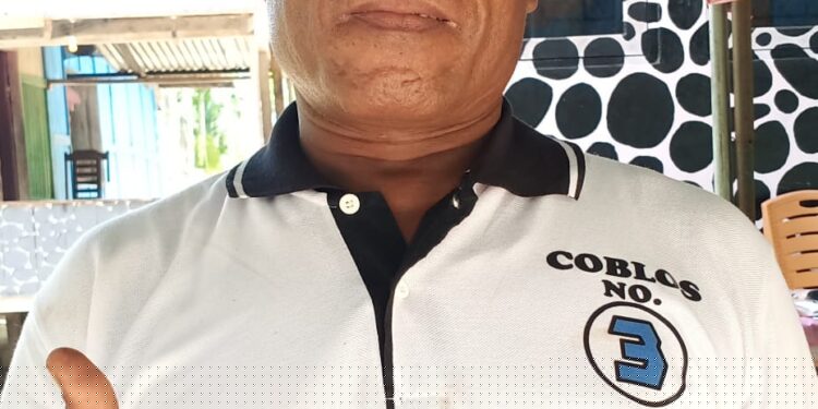 Kampanye Calon Kepala Kampung Skouw Sae, Hans Piter Naly :  “Merubah Tangis Menjadi Senyum”