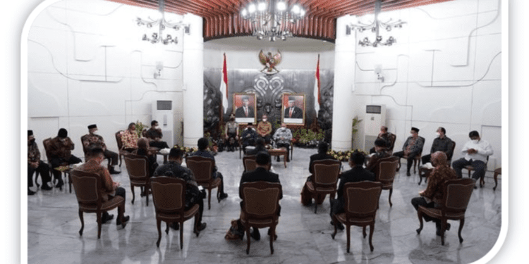 Temui Petinggi-Petinggi Gereja di Papua, Wakil Presiden Ma’ruf Amin Ajak Selesaikan Konflik yang Berkepanjangan di Papua