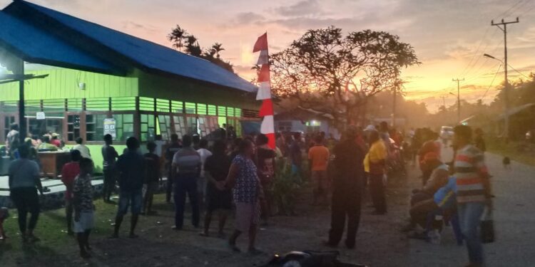 Hanock Reinol Mallo Terpilih Sebagai Kepala Kampung Skouw Mabo