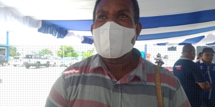 Theophilus H. Tegai : Disperindag Kabupaten Jayapura Pastikan Stok Bapok Saat ini masih Aman