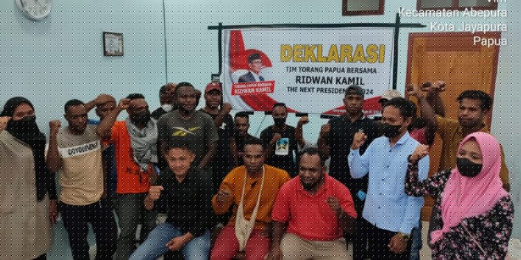 Suksesi Pilpres 2024, Tim Torang Bersama Ridwan Kamil Papua Resmi Di Deklarasikan