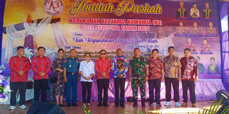 Walikota Jayapura BTM Berharap Orang Kawanua Tak Terpisahkan dalam Cinta Kasih Yesus