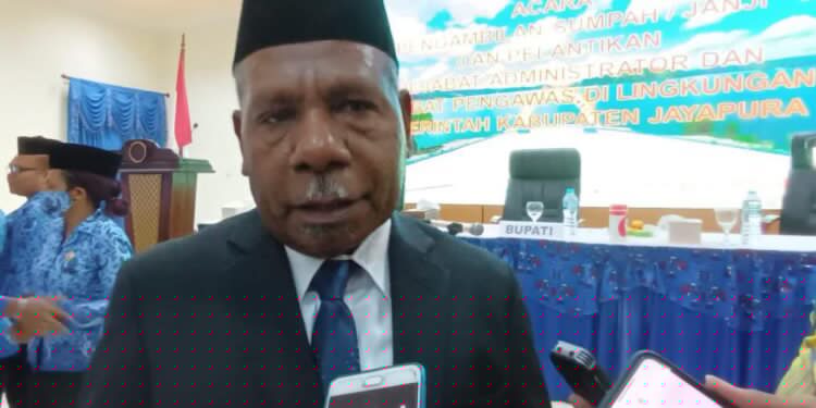Bupati Jayapura Mathius Awoitauw Bentuk Tim Investigasi Dugaan Jual Beli Jabatan di Pemkab Jayapura