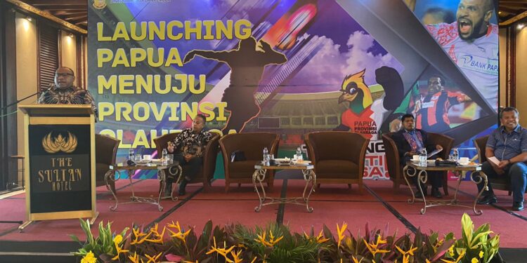 Pemerintah Provinsi Papua Launching Papua Menuju Provinsi Olahraga