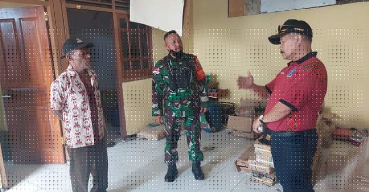 Kadistrik Sentani Marsuki Ambo Turkam Perdana ke Kampung Hobong