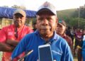 Bupati Jayapura Dukung Penuh Turnamen Sepak Bola Nendali Cup, Ditandai dengan Memberi Bantuan 50 Juta