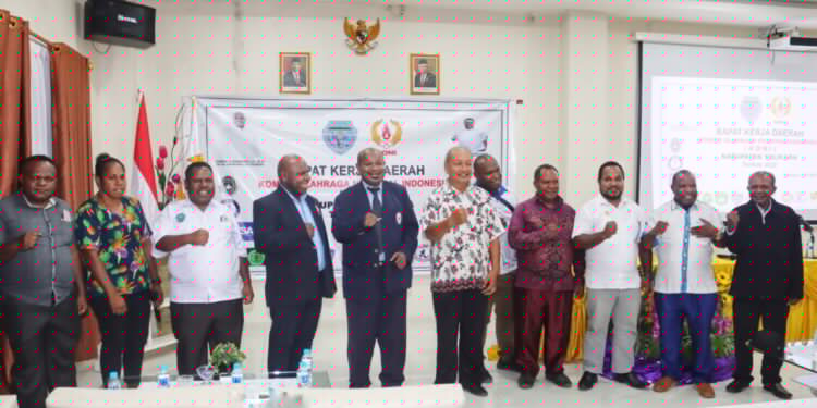 Rakerda KONI Kabupaten Tolikara Tahun 2022 Berlangsung Sukses