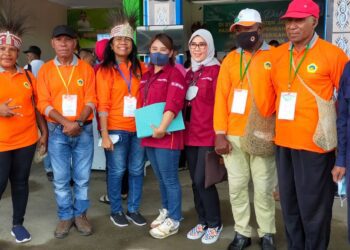 Ajang Pra- Penas Maros, Prodak Lokal Kabupaten Jayapura Diserbu Pengunjung