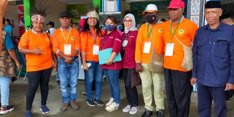 Ajang Pra- Penas Maros, Prodak Lokal Kabupaten Jayapura Diserbu Pengunjung