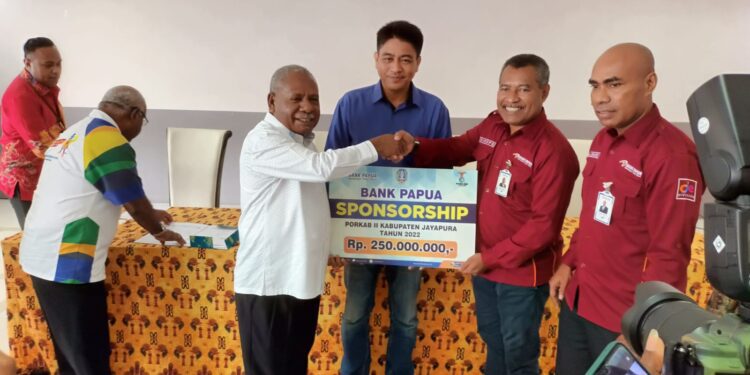 Bank Papua Sponsor Porkab II 2022 Kabupaten Jayapura