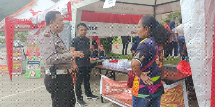 Satlantas Polres Jayapura Memeriahkan HUT Bhayangkara Ke 76, dengan Gelar Berbagai Kegiatan