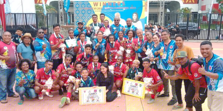 Tim Street Soccer putra Papua  Besutan Penias Fakdawer, Sumbang Medali Perunggu