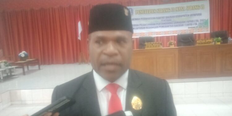 Ketua DPRD Klemen Hamo Minta Eksekutif Perhatikan Saran, Pendapat dan Rekomendasi Terhadap LKPD 2021