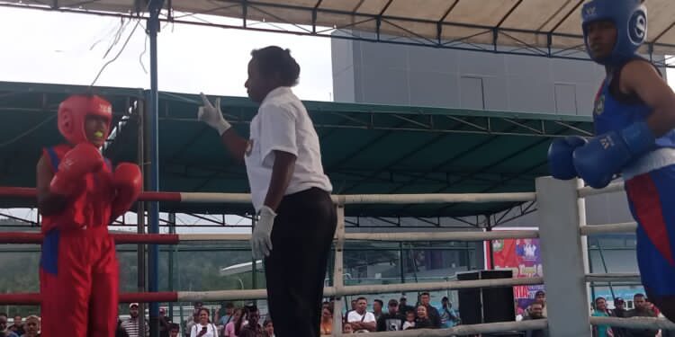 18 Distrik Turunkan Petinju Terbaiknya di Ajang Porkab II Kabupaten Jayapura