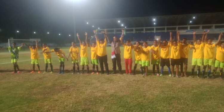 Distrik Sentani Timur Juara Sepak Bola Putri pada Ajang Porkab II Kabupaten Jayapura 2022