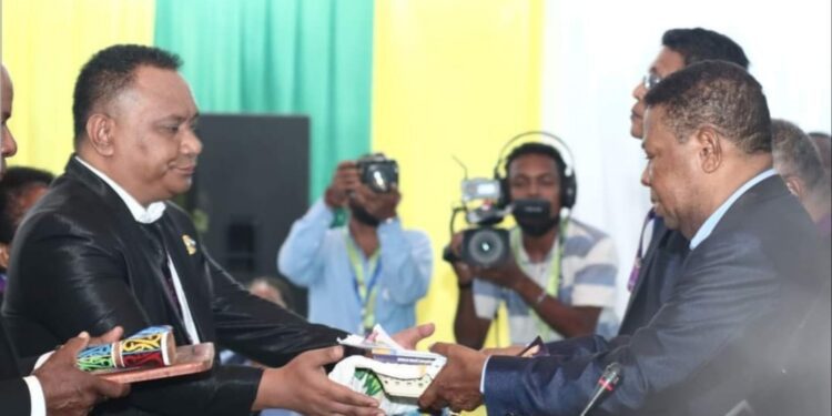Pnt. John Betaubun, SH.,MH  Bersyukur  Ditunjuk  Bersama 4 Majelis Ketua Lainnya Pimpin Sidang Sinode XVIII GKI Di Tanah Papua