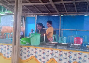 Dedominasi Gereja Turut Menyiapkan Berkat Jamuan Kasih Mendukung Suksesnya Sidang Sinode Ke-XVIII GKI Di Tanah Papua