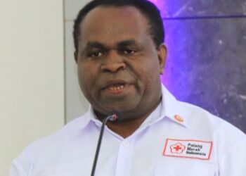 PMI Provinsi Papua Bantu Logistik Sukseskan Sidang Sinode Ke-XVIII GKI Di Tanah Papua di Kab. Waropen