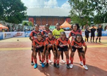 Tim Persoci Papua tampil gemilang di laga perdana FORNAS Palembang