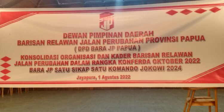 Konsolidasi Organisasi, DPD Bara JP Papua telah Terbentuk dan Siap Gelar Konferda Oktober 2022