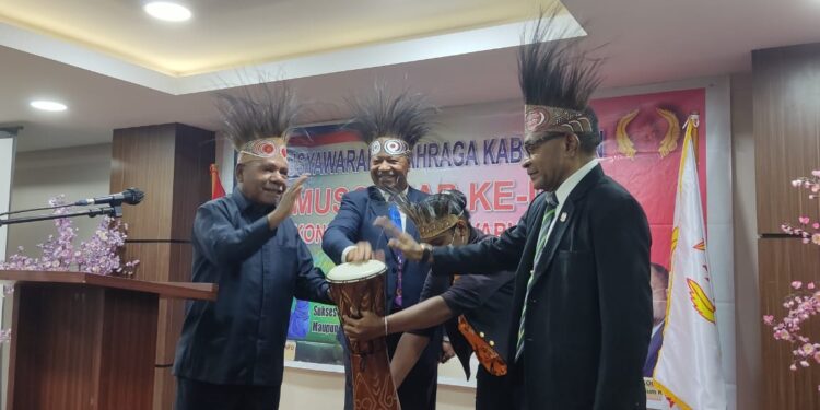 Sempat Ditunda Beberapa Kali, Musorkab IV KONI Kabupaten Jayapura Akhirnya Digelar