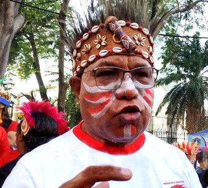 Melalui HUT RI Ke 77, Tokoh Papua Willem Frans Ansanay Mengajak Generasi Muda Papua Menjaga Kedamaian di Tanah Papua