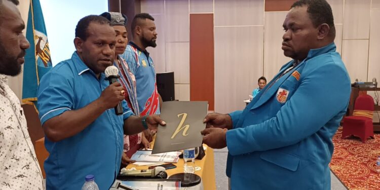 Ini Ketua Terpilih DPD KNPI Kabupaten Jayapura