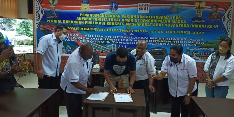 MoU dengan Media Masa, Panitia K-MAN VI Harap Peran Media Memberi Informasi Yang Baik