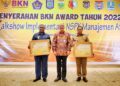 Pemkab Mamteng Raih BKN Award