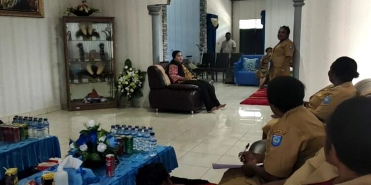 PKK Kabupaten Mamberamo Tengah Resmi Terbentuk