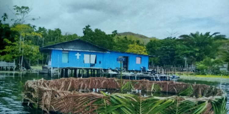 Dukung Konsumsi Jelang KMAN, Masyarakat Kampung Yokiwa Buat “Bukhere” Atau Sarang Ikan