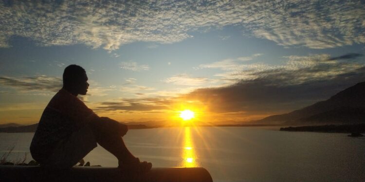 Pesona Sunset di Bukit Kampung Ayapo Bakal Bikin Ketagihan