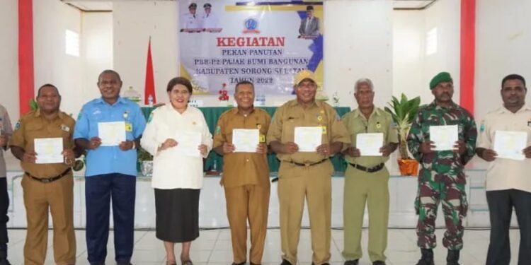 Optimalkan PAD, Bapenda Sorong Selatan Gelar Pekan Panutan PBB- P2 Tahun 2022