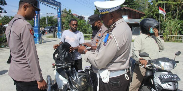 Operasi Zebra Cartenz 2022, 22 Kendaraan Sepeda Motor Terjaring Razia
