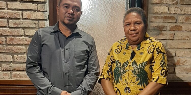 23 Desember Penjemputan PJ. Bupati Jayapura Triwarno Purnomo