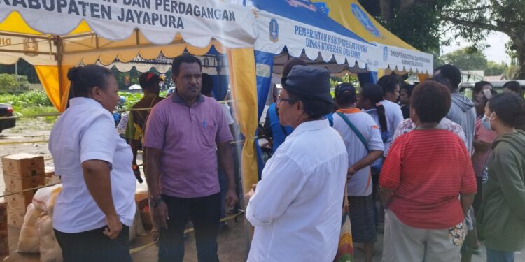 Pemkab Jayapura Gelar Pasar Murah Jelang Natal
