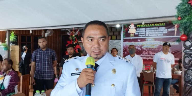 Pj Bupati Jayapura Triwarno Purnomo Ajak Pimpinan OPD dan Semua Pihak Satukan Langkah Bangun Kabupaten  Jayapura