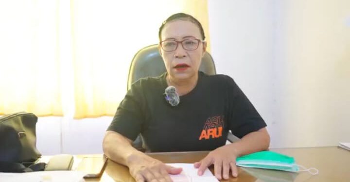 Kepala Distrik Yapen Selatan : Tak Putus Asa,   Walau Banyak Kendala, Terus Lakukan Sosialiasi Tentang Vaksin Covid19