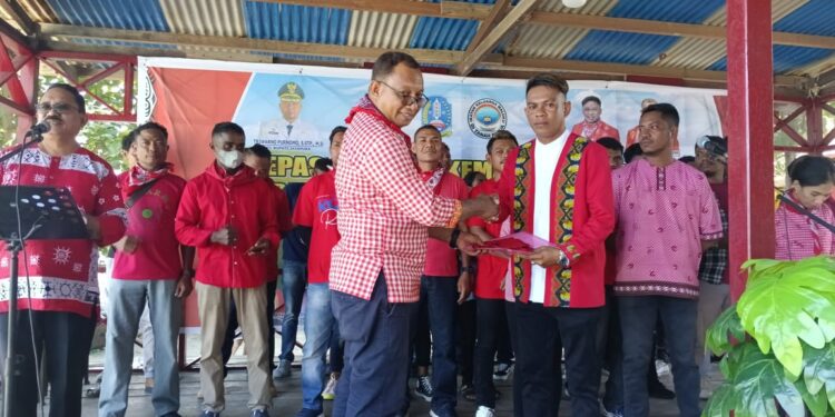 Ikemal Kab. Jayapura Gelar Lepas Sambut dan Pengukuhan Pengurus Pemuda Maluku Bersatu