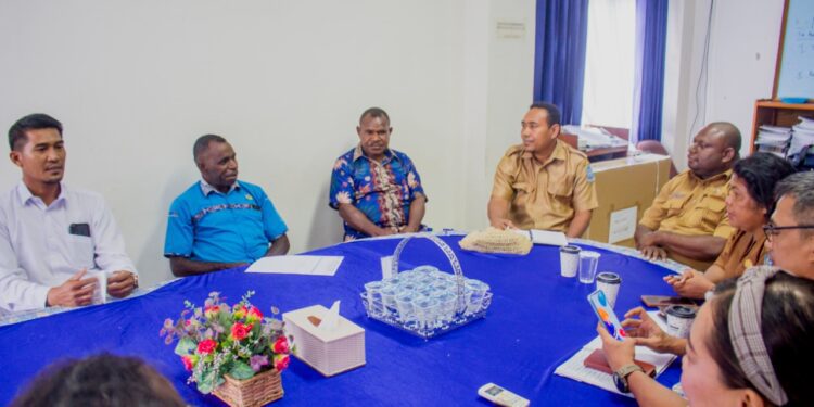 Diskominfo Kabupaten Puncak Jaya Berkesempatan Belajar  ke Diskominfo Kabupaten Jayapura