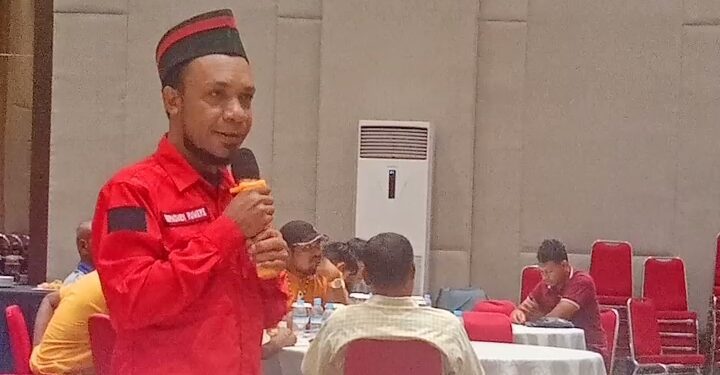 Ketua DPC GMNI Sampaikan Selamat Atas Launching Sail Teluk Cenderawasih