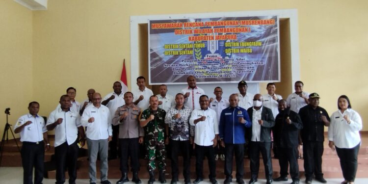 Buka Musrenbang Tingkat Distrik Wilayah Pembangunan I, Pj. Bupati Sebut Perencanaan Daerah Menjadi Vital