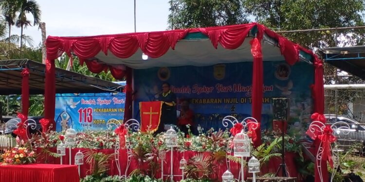 Ketua Klasis Port Numbay, Pdt. Andris W Tjoe, M, Th : “ HUT PI Tanah Tabi Ke 113, Mempersatukan Suku Bangsa, Cinta Kasih dan Persodaraan