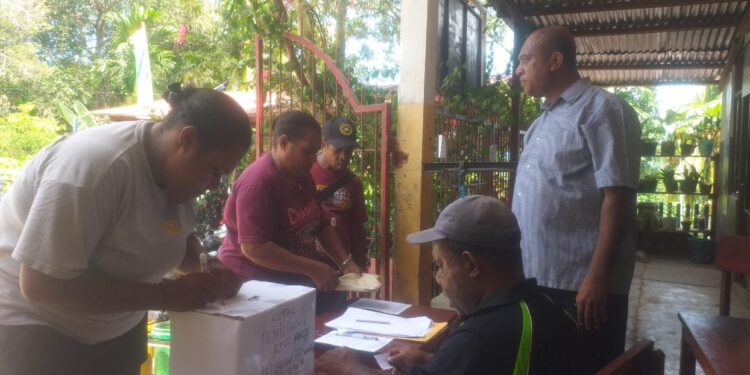 Lukas Rawar Terpilih sebagai Ketua RT 02 Kelurahan Bhayangkara Kota Jayapura